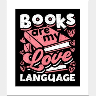 Book Books Are My Love Language Posters and Art